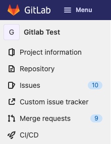 Custom issue tracker link